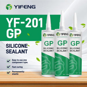 General Acetic Silicone Sealant, Fast Curing & Strong Adhesion for Glass