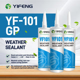 Neutral Weather Silicone Sealant, Waterproof & Anti-aging for Doors, Windows & Curtain Walls